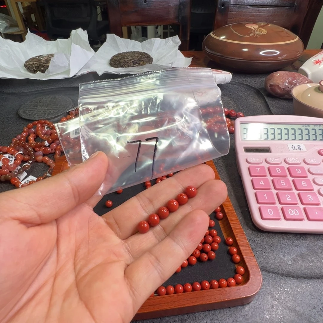 未镶嵌配饰南红玛瑙77多样性发六粒