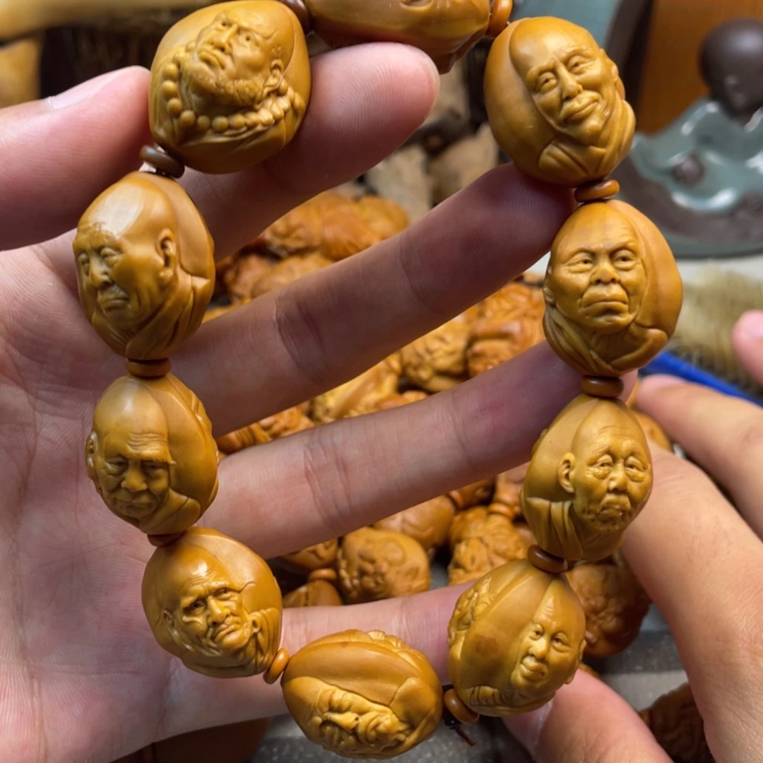 橄榄核手串/手链橄榄核雕工艺手串5119