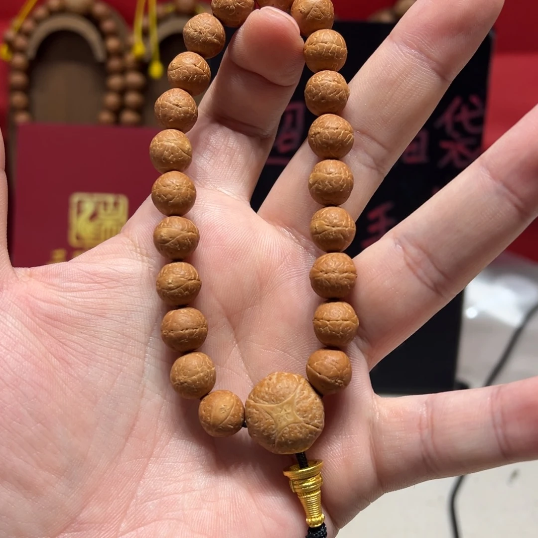 手串凤眼菩提10.5mm尼泊尔凤眼菩提单圈