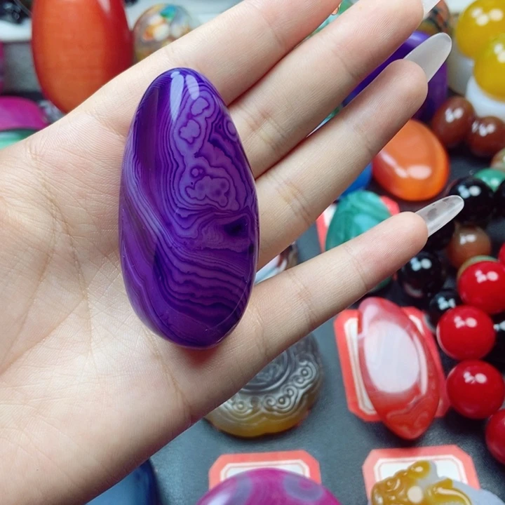 未镶嵌玛瑙/玉髓珠宝奇石