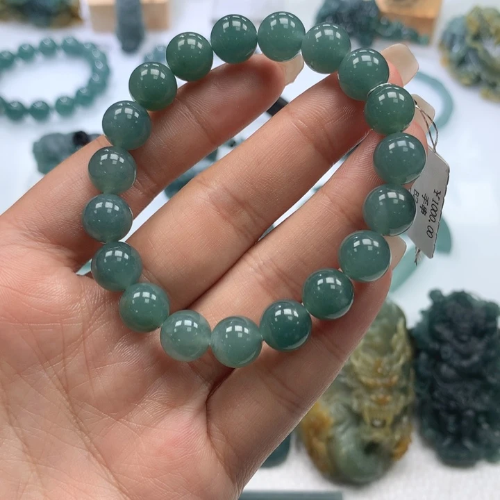 颈饰未镶嵌翡翠天然翡翠