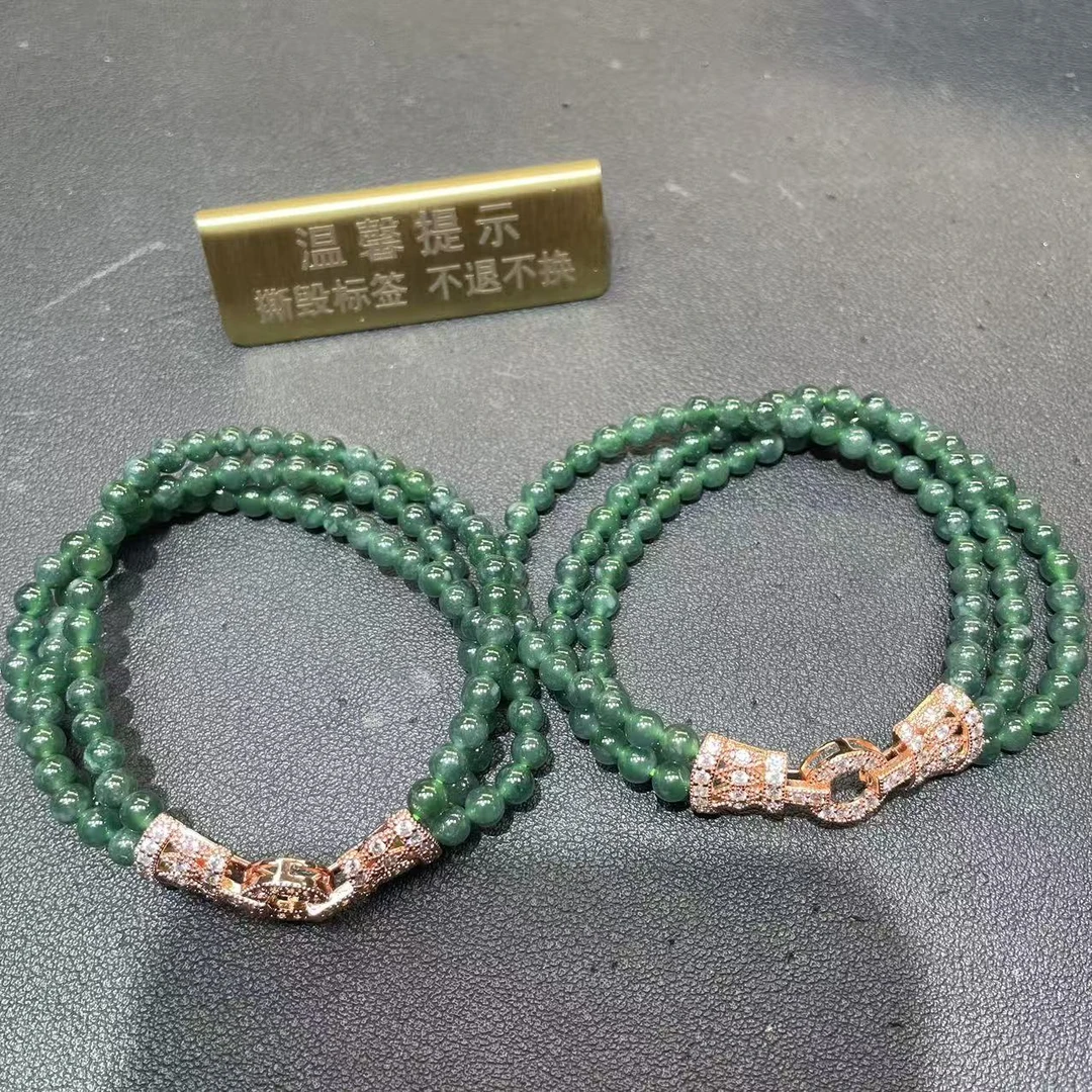 【胖】翡翠手链多样性发其一@k