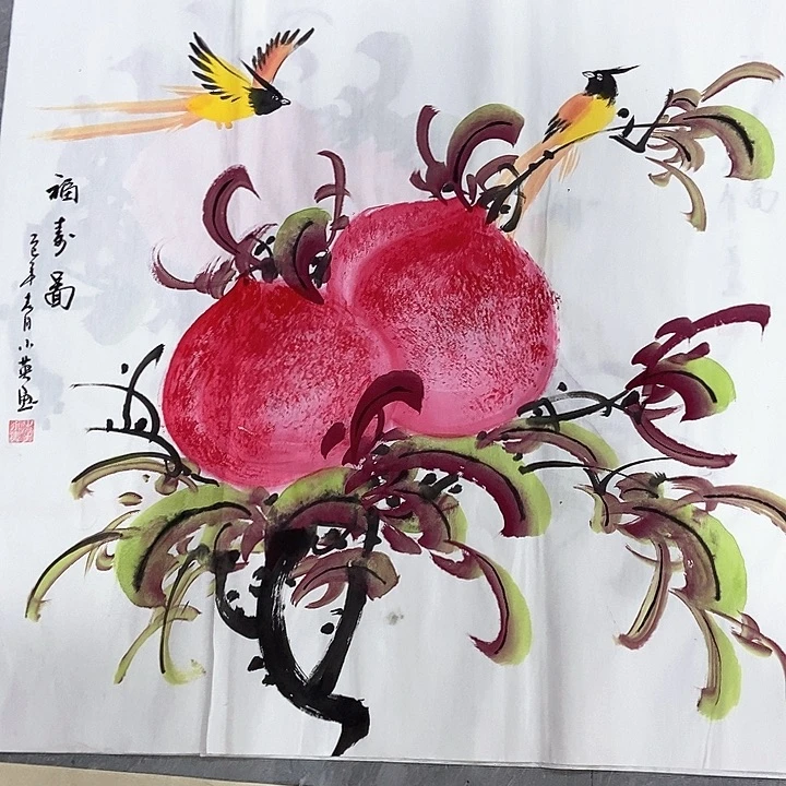小周画廊的直播间