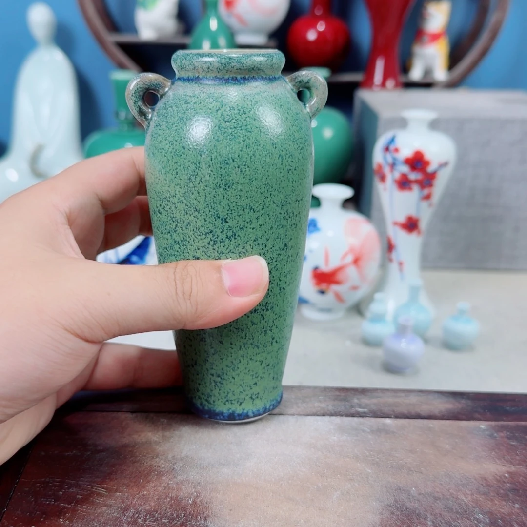 陶瓷手工小花器摆件