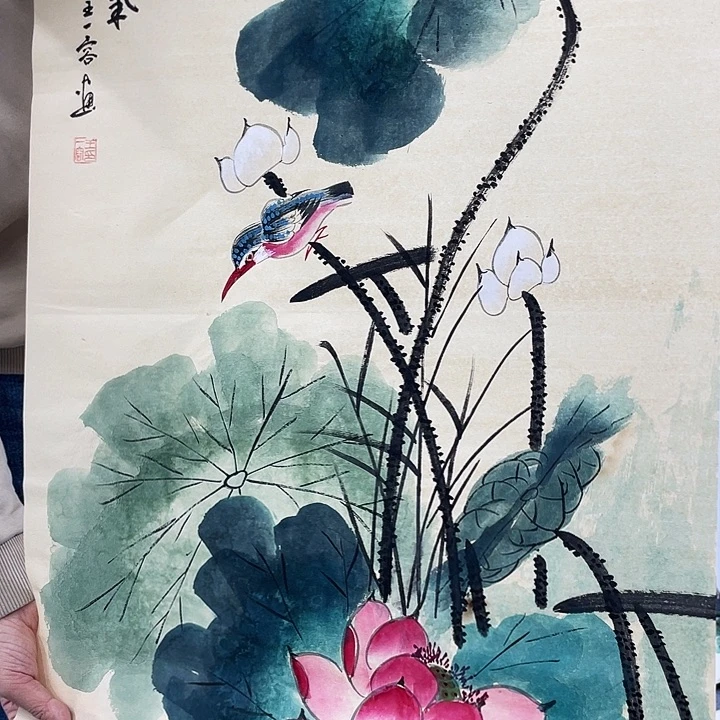 国画纯手绘国画作品