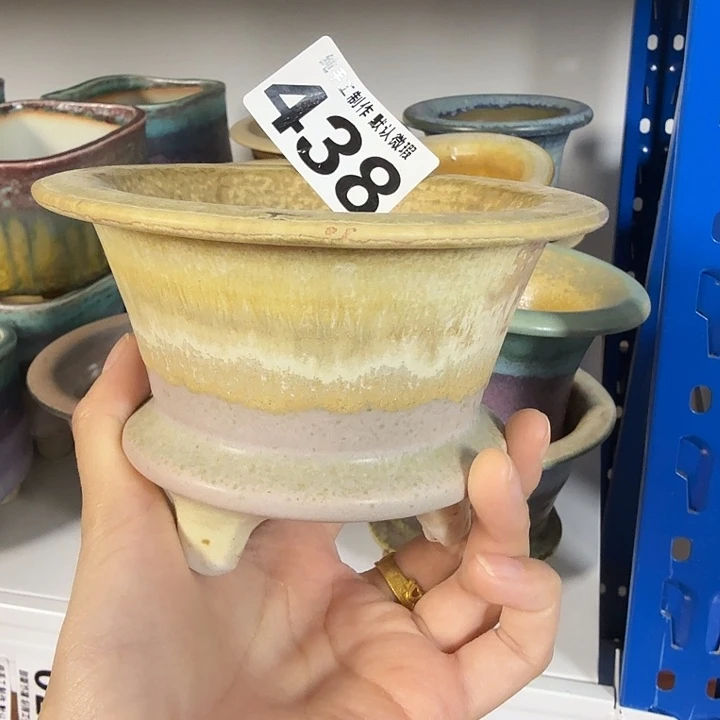 景德镇手工陶瓷盆 口9.5
