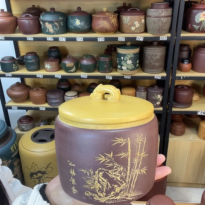 紫砂茶叶罐紫砂茶叶罐
