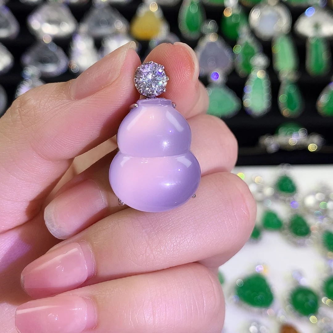 玛瑙/玉髓颈饰银S925镶嵌