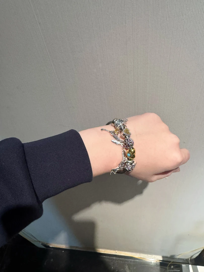 钛钢仿水晶手镯 【秘境】P同款黄色主题捕梦网甜美温柔日常百搭手镯