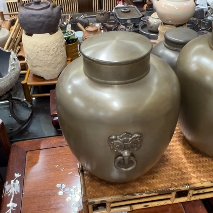 5斤大号锡罐茶器茶器