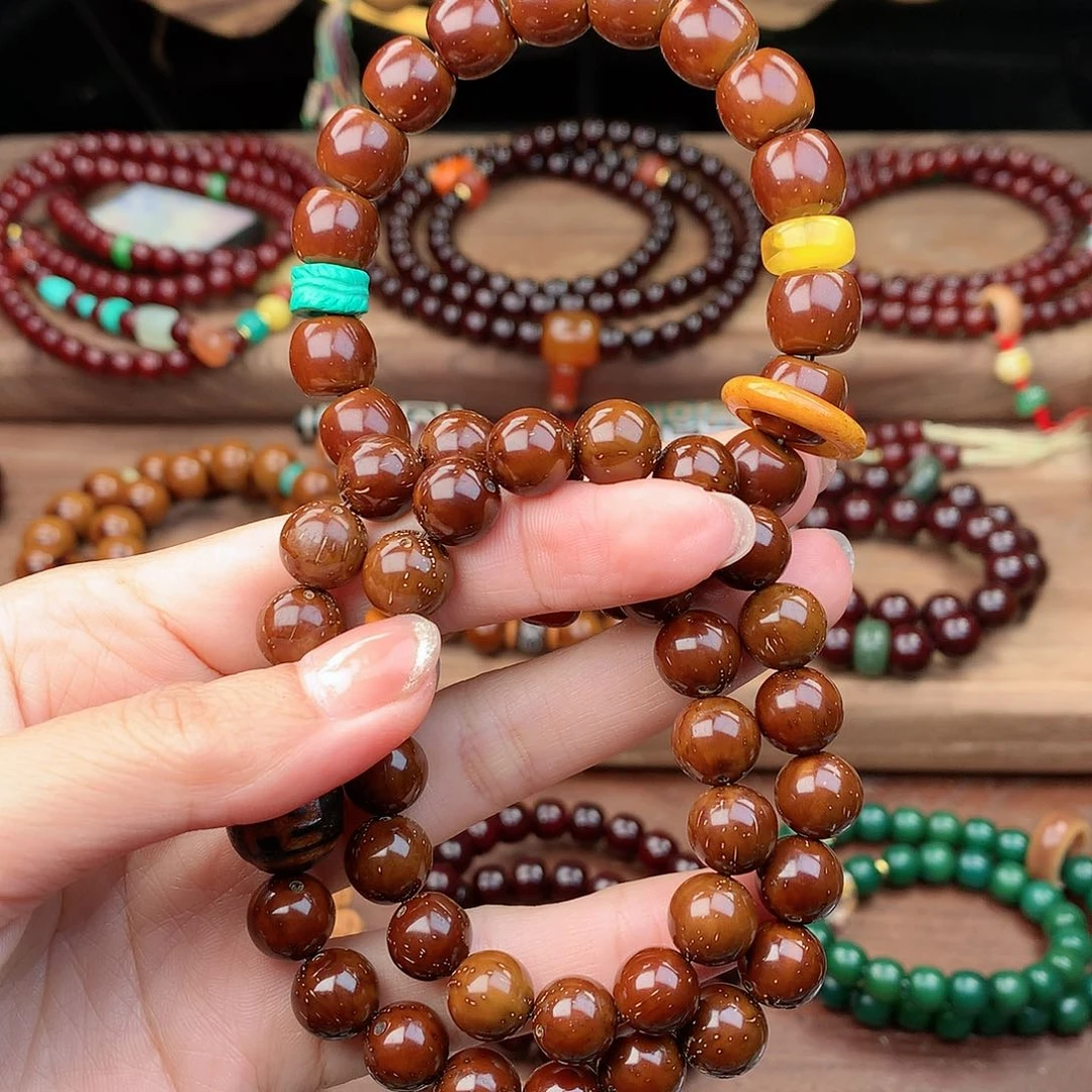 【闪购商品】紫金鼠吊坠紫金鼠双圈定制加隔片