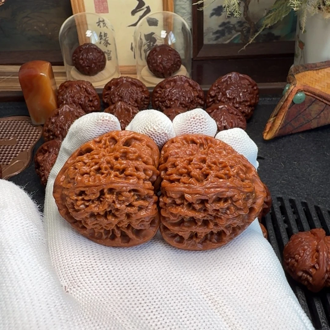 青***u吊坠文玩核桃41三角南疆