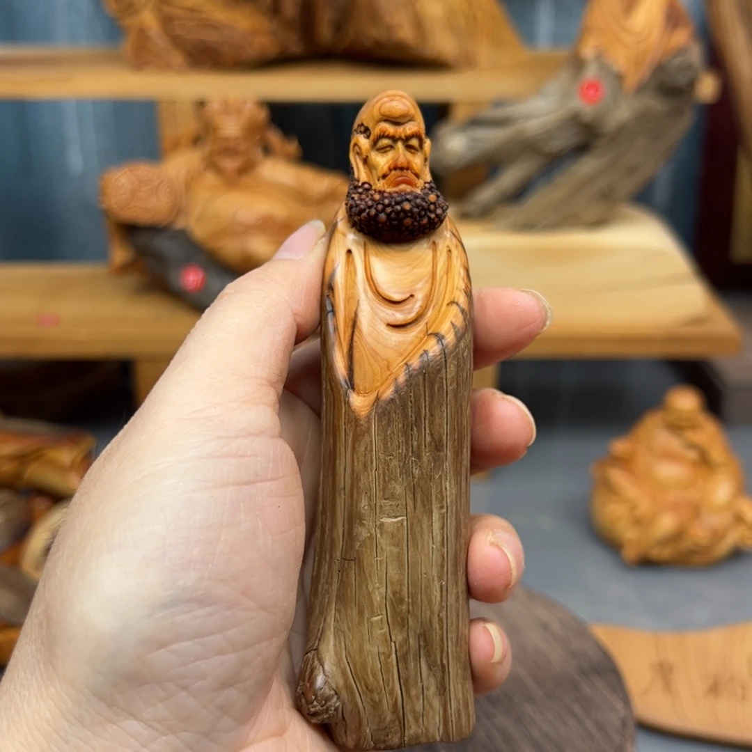 柏木崖柏木摆件手把件57