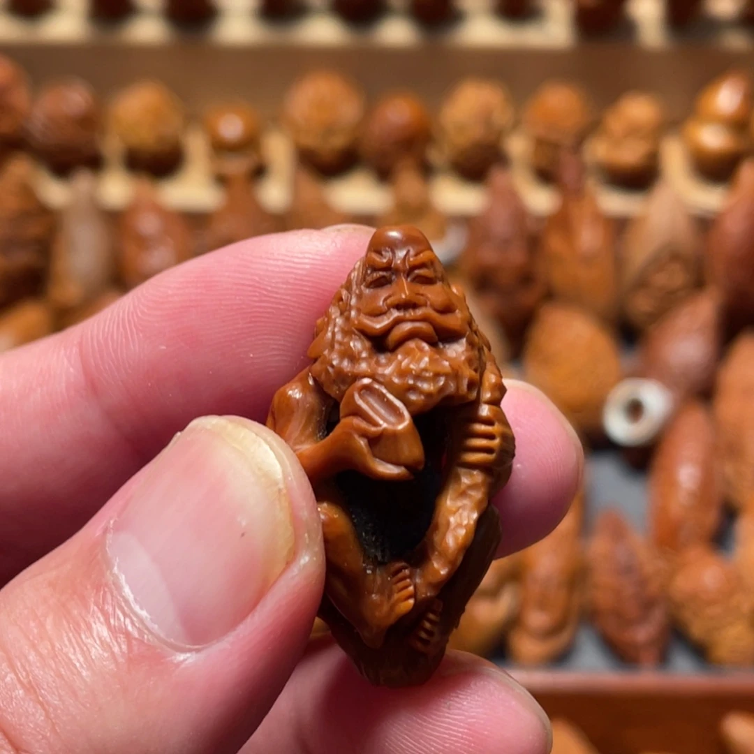 橄榄核手串/手链镂空达摩