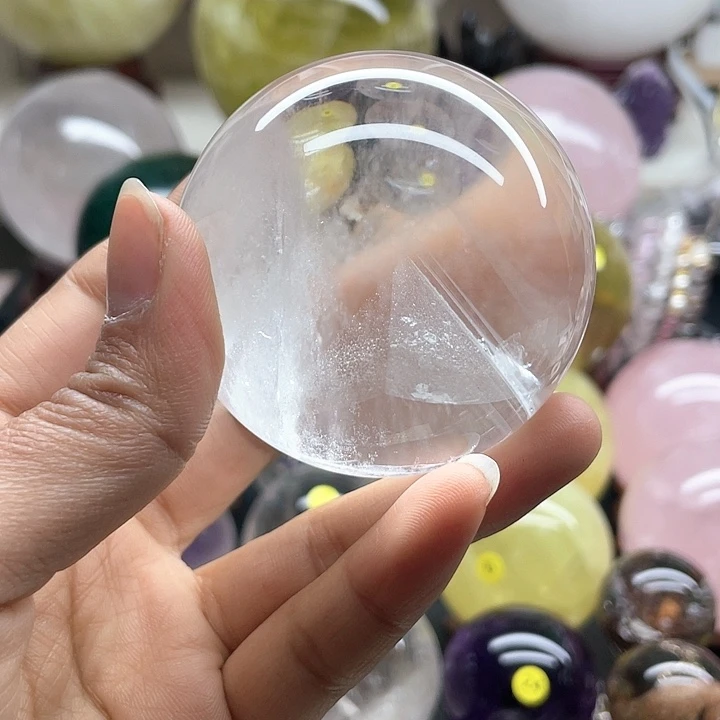 水晶天然水晶白卡6.16，42号未镶嵌