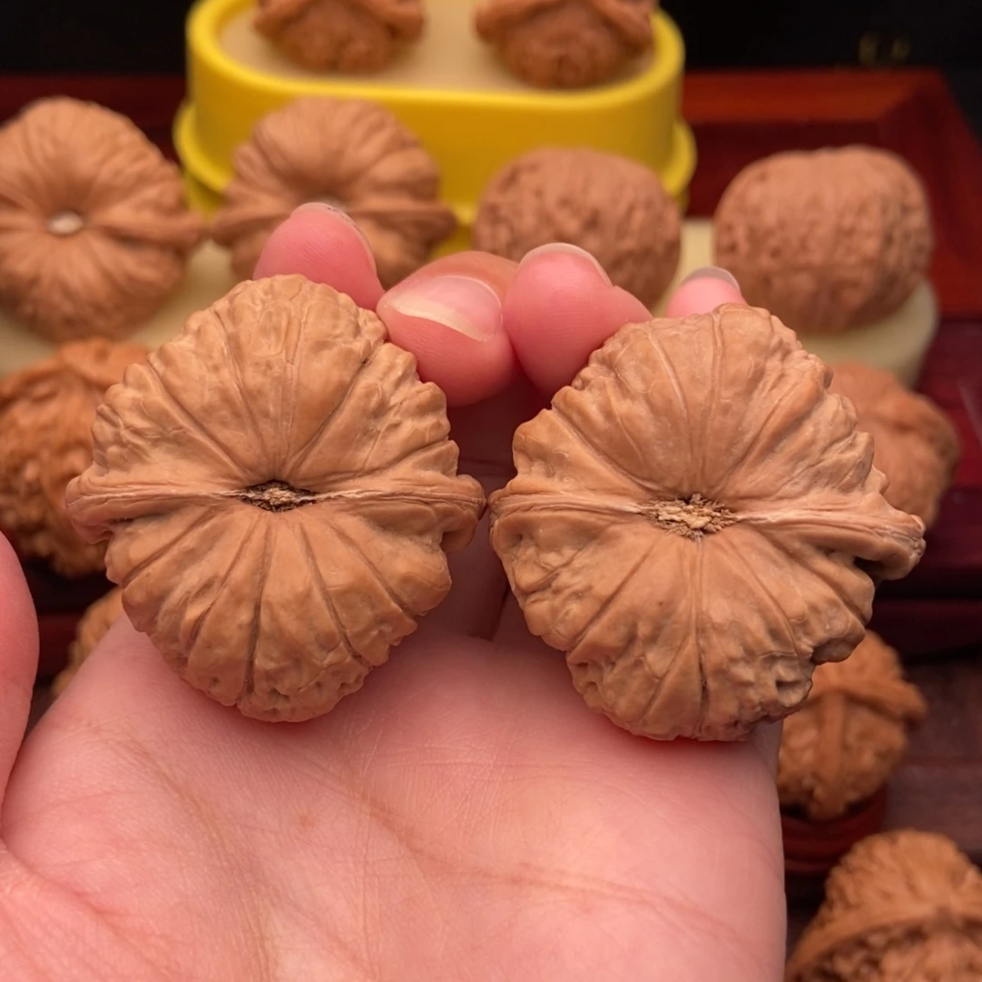 乖***子把件文玩核桃精品老树南瓜41