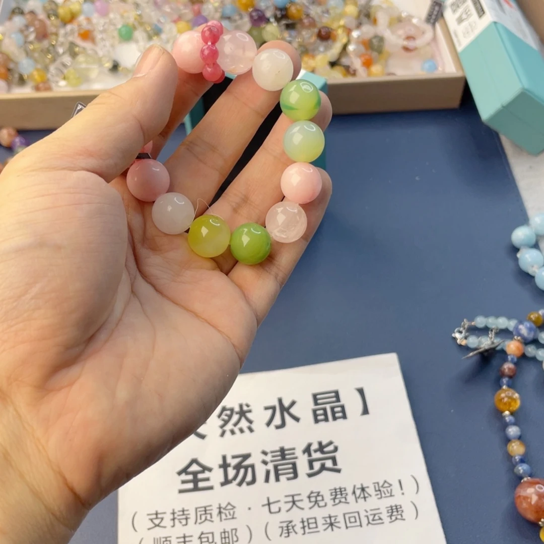 银S925镶嵌水晶手链