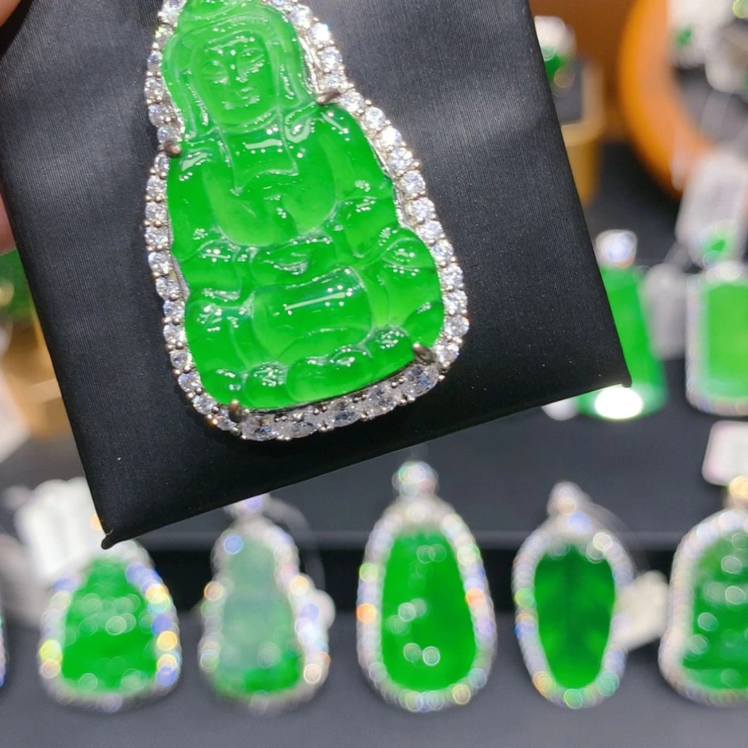 【闪购商品】颈饰未镶嵌翡翠柒姐