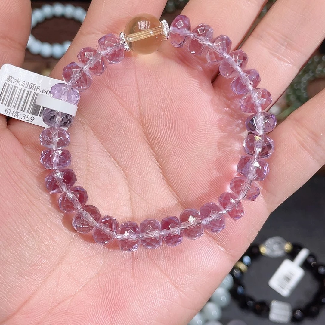 水晶手链未镶嵌紫水晶设计款
