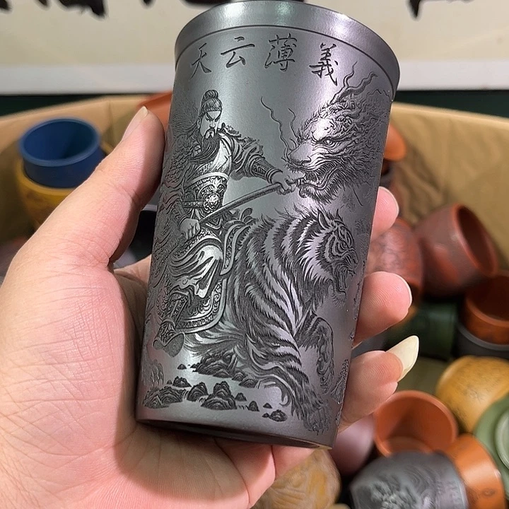 茶杯紫砂全手工紫砂主人杯