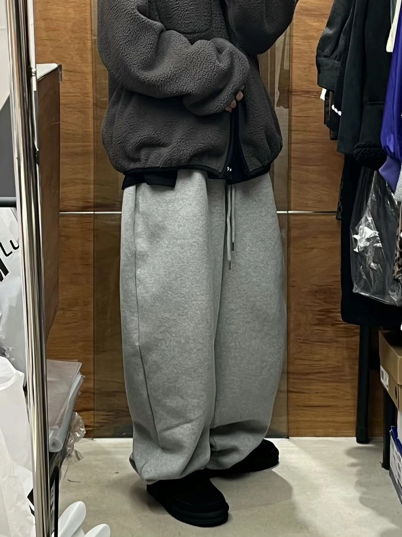 apm韩国货加绒卫裤