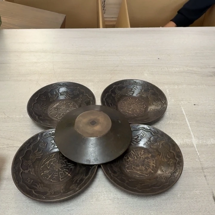 瓷片茶道具工艺品