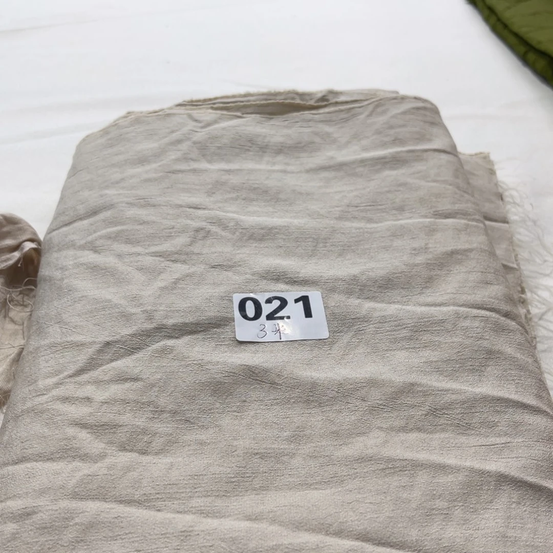 天丝（莱赛尔纤维）麻021 麻本色天丝麻竹节3米