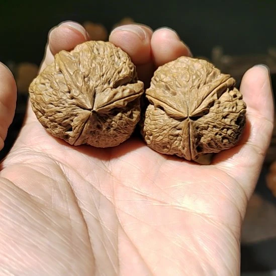 把件文玩核桃福利三棱粗筋37尺