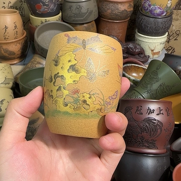 茶杯紫砂宜兴紫砂茶具