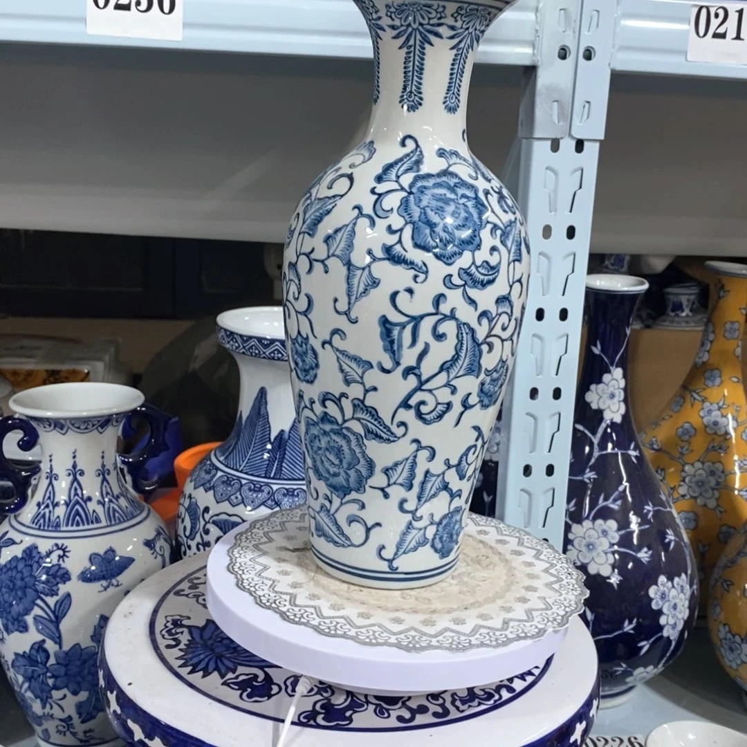 瓶莲子花瓶摆件……