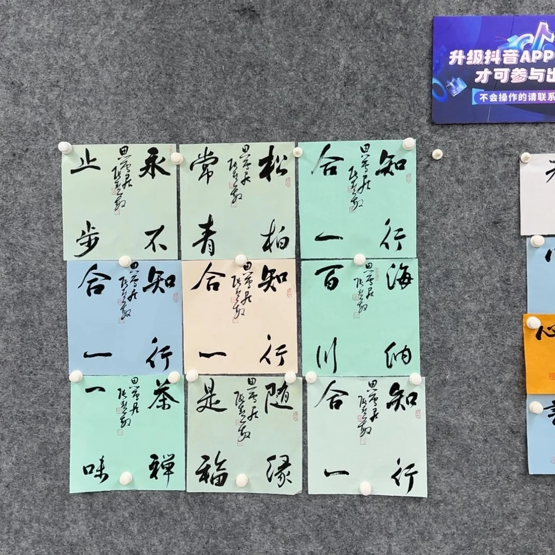 书法书法作品ZHM老师
