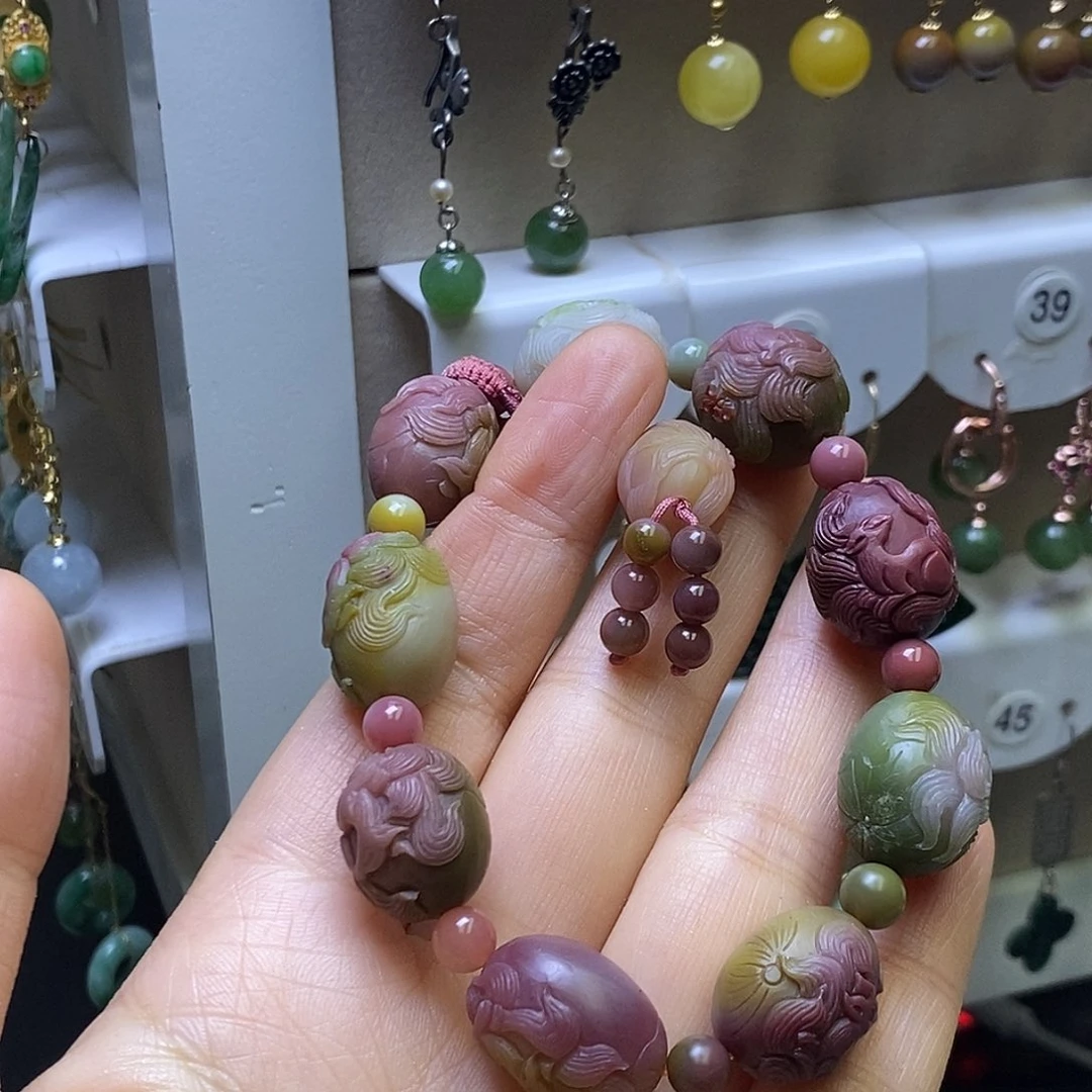 玛瑙/玉髓未镶嵌手链