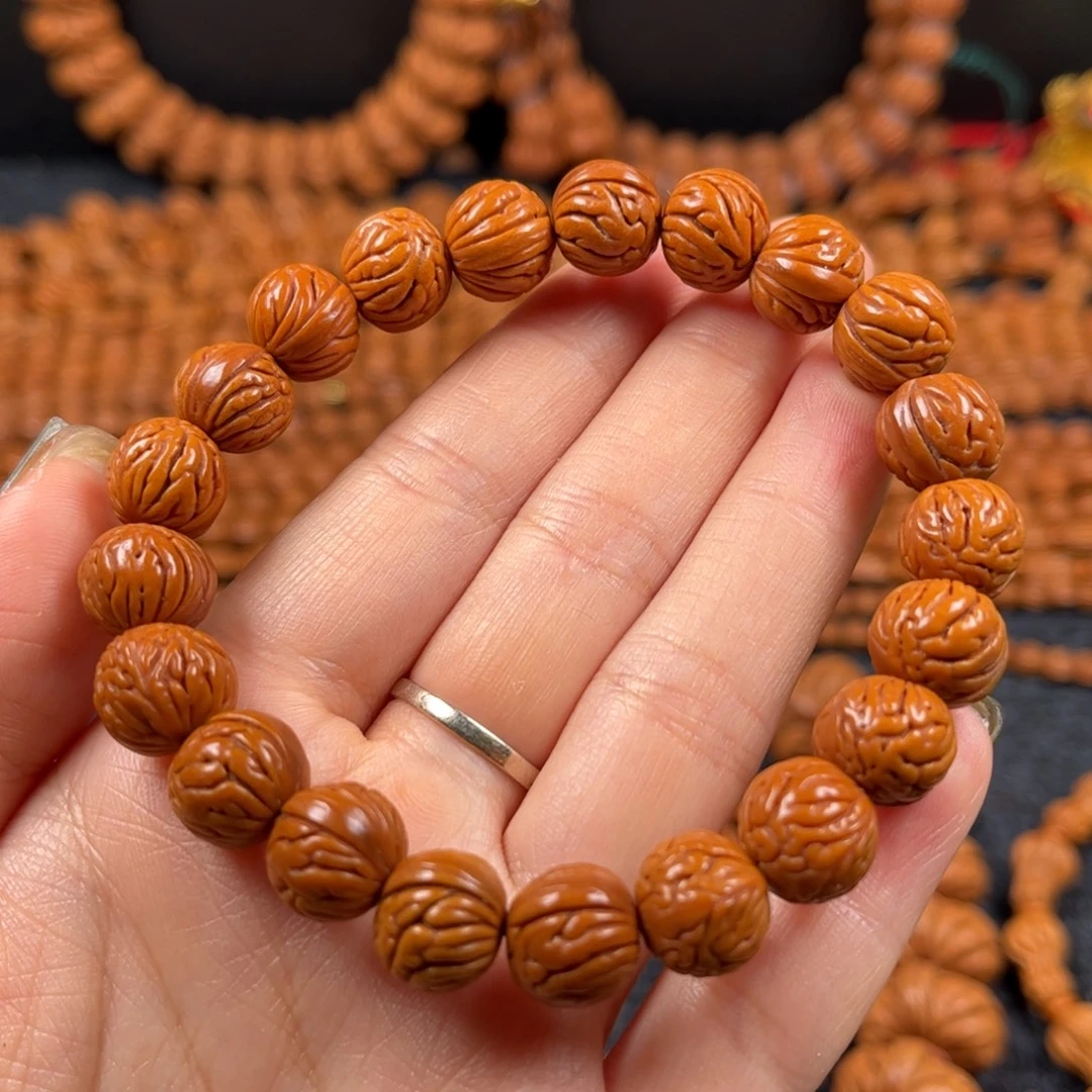 桃核手串A11链接手串