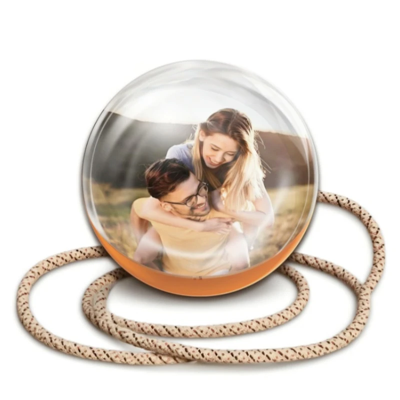 创意2.7英寸水晶球数字相册DIY电子球视频播放器