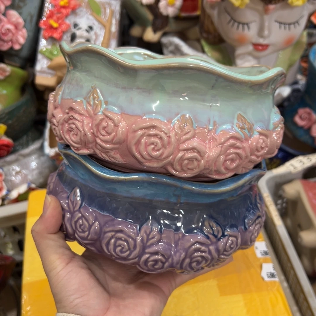 花盆拍满20元发货，退款拉黑