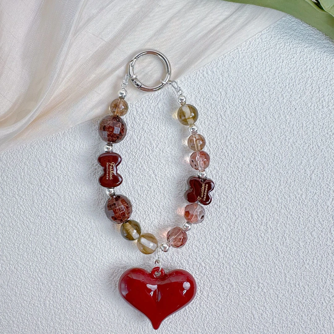 时尚DIY手作精致可爱手机链挂件包挂