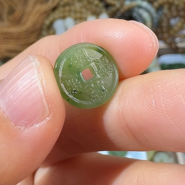 和田玉（碧玉）未镶嵌颈饰133