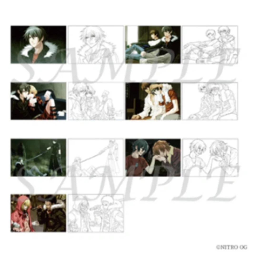 【NC社20周年】咎狗之血/慢性伤害/ 戏剧性谋杀dmmd/甜池透卡明信片