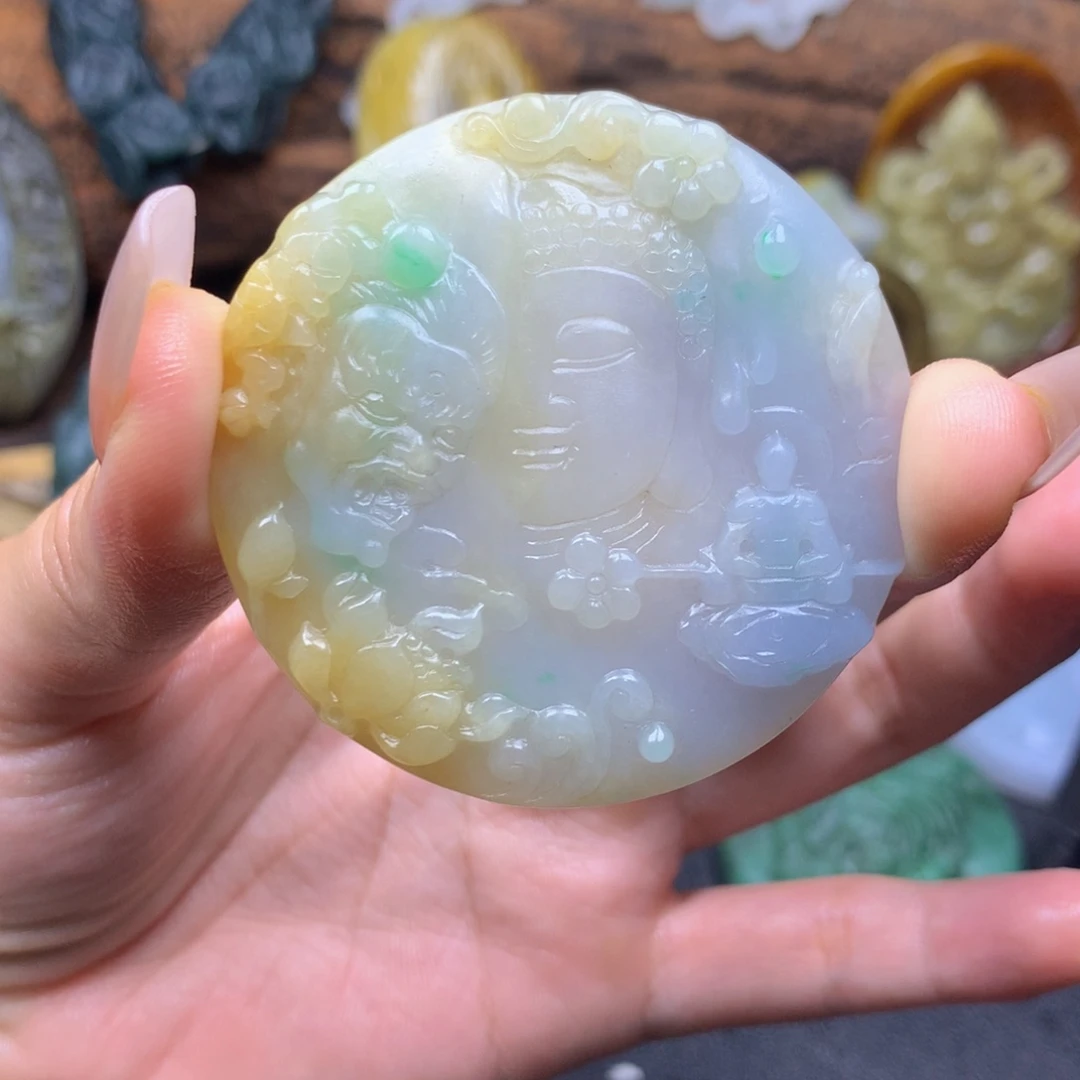 豪***哥未镶嵌定制翡翠翡翠