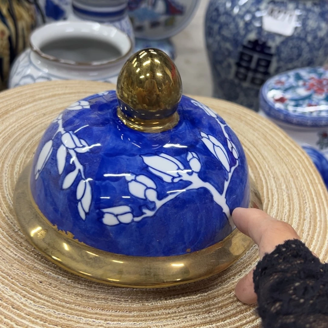 笑***然微瑕青花瓷工艺难得高度问客服