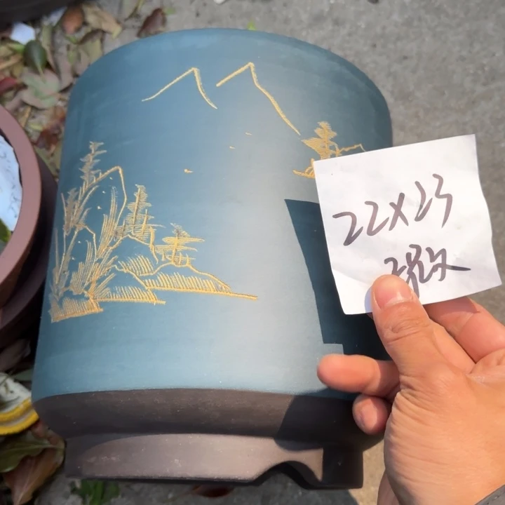 紫砂花盆特价清仓
