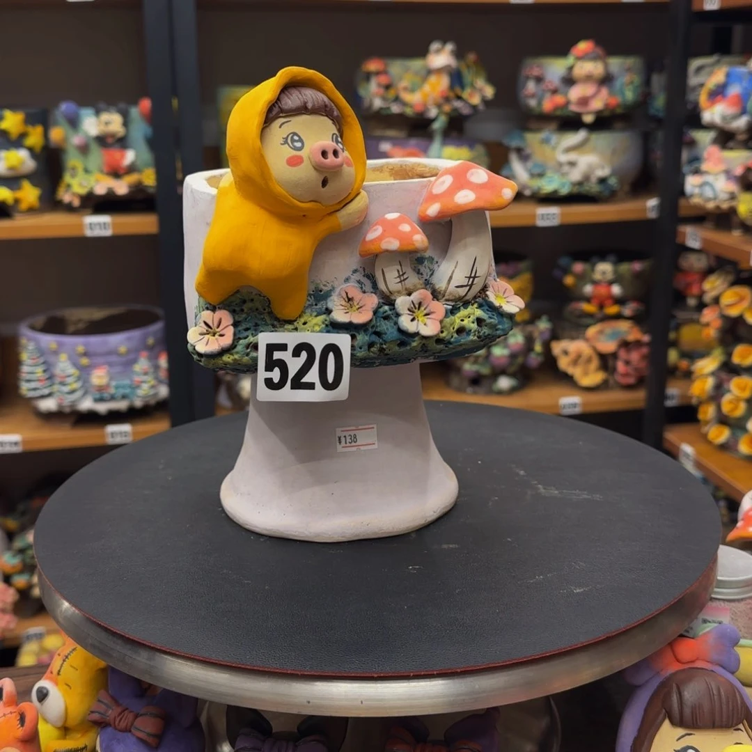 【闪购商品】粗陶手捏