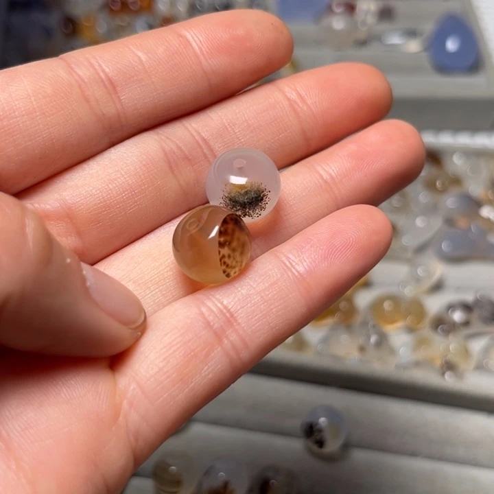 玛瑙/玉髓手镯未镶嵌萝**o