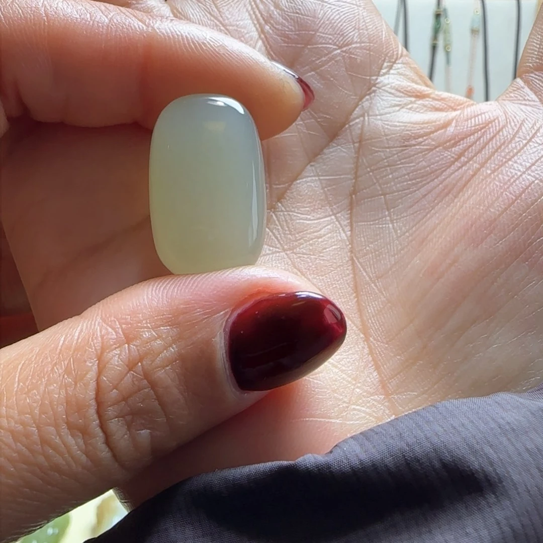 和田玉颈饰未镶嵌嘟***嘟