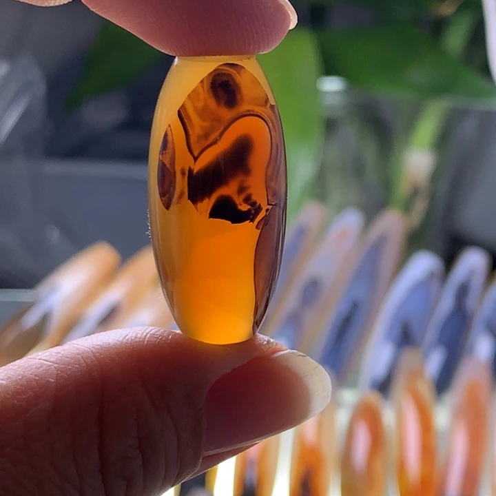 未镶嵌玛瑙/玉髓珠宝半成品21