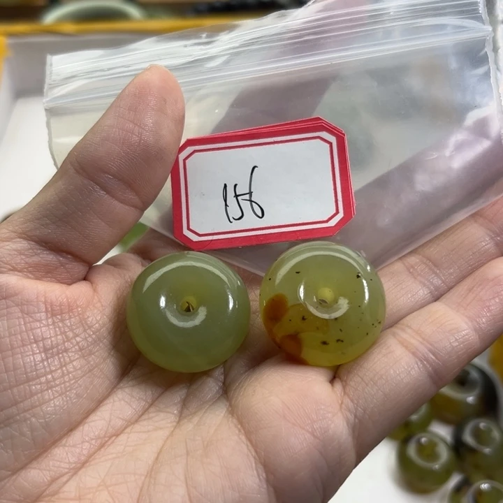 *****蛇纹石玉未镶嵌手链