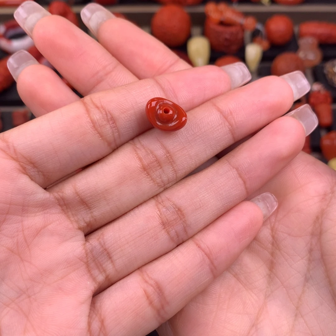 南红玛瑙未镶嵌元宝11+