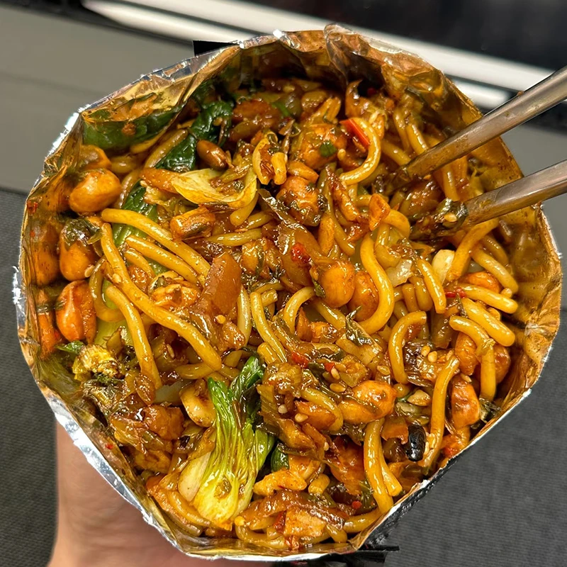 爆辣南昌拌粉江西特色风味米线地道宵夜米粉夜宵自煮速食晚上食品