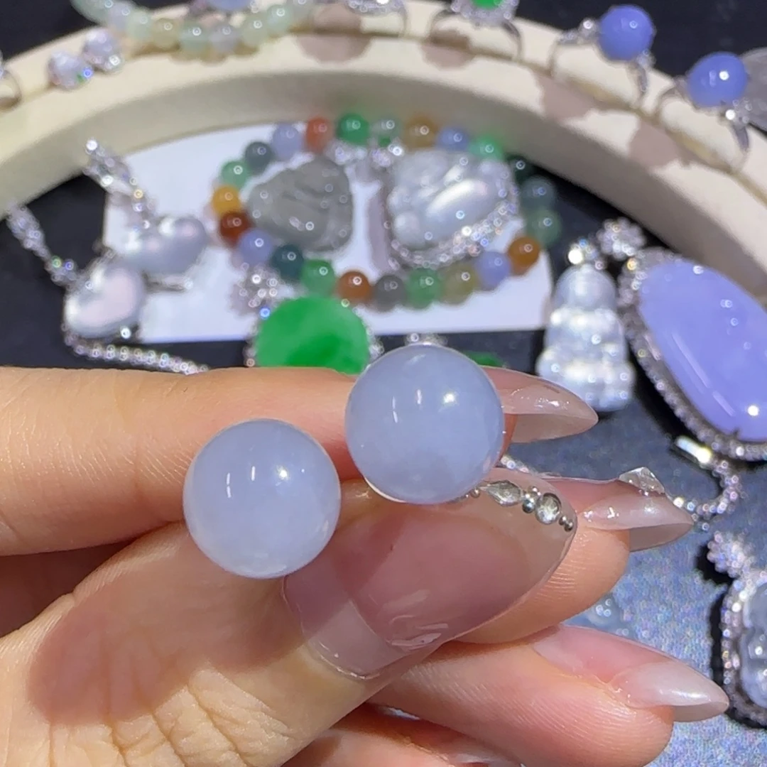 翡翠18K金镶嵌颈饰精品