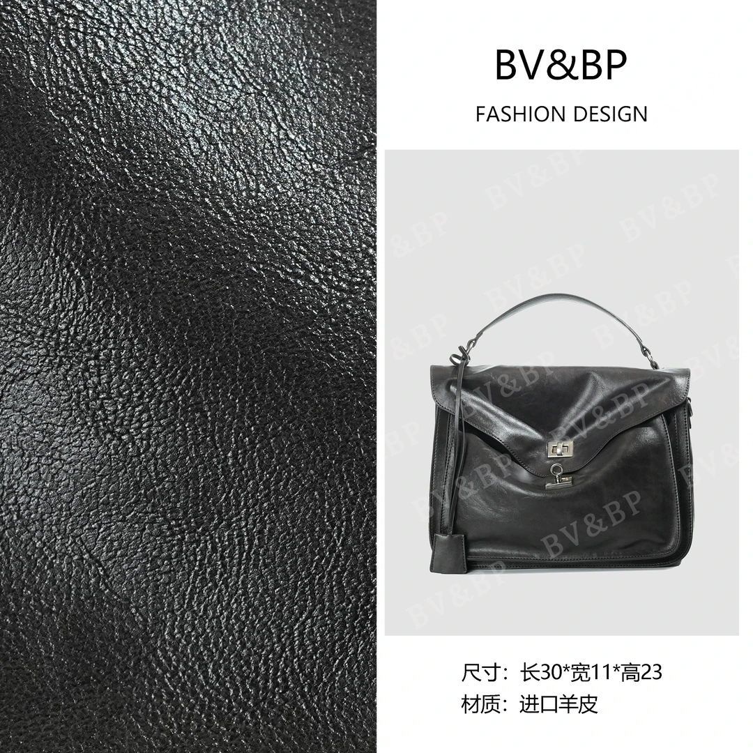 BV&BP· 原创设计 真皮高定手提单肩包 BV3929-钨金色